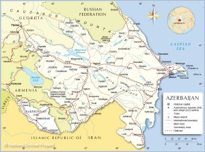 Azerbaijan-Map